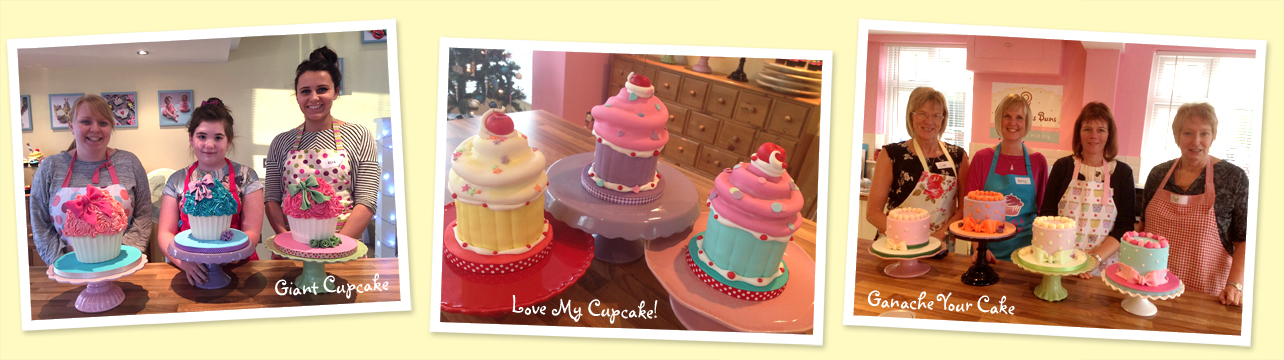 cake decorating classes, norfolk, giant cupcake, ganache, cupcakes, sugar figure classes, tutorials, cake school