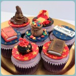 Harry Potter Cupcake Decorating Class, norwich, norfolk, magical, halloween, cupcakes, witch, cauldron, books, cupcake toppers, cake school