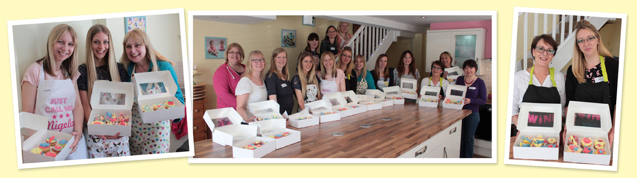 hen parties, hen party, cupcake decorating, party, norwich, norfolk, cake school, scrumptious buns